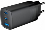 Gembird 3-port 65W GaN USB PD Travel Charger
