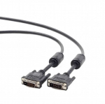 AmberIn DVI-D kaabel M/M, 1,8 meetrit, must