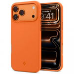 Spigen Silikoonist kaitsembris Fit MAG MagSafe iPhone'i 17 Pro jaoks, oran