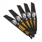 Dewalt Metal and plastic quick cutting blade 152mm 5pcs - DT2301L-QZ