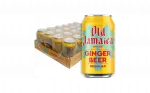 Old Jamaica Ginger Beer Soft Drink 330 ml, 24-PACK