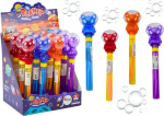 LEAN Toys Soap Bubbles Wand Cosmonaut Light Colors