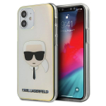 Karl Lagerfeld KLHCP12SPCKHML iPhone 12 mini 5,4" mitmevrviline kvakott Iridescent Karl`s Head