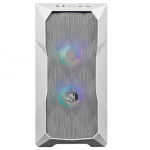 COOLER MASTER TD300 Mesh, Micro-ATX korpus, ARGB, karastatud klaas - valge