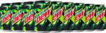 Mountain Dew Soft Drink 330 ml, 24-pack