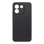 Obal:Me Matte TPU-kinnitus Xiaomi Redmi Note 17 Pro Max 5G jaoks, must