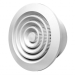 EUROPLAST GRILLE ROUND CEILING D100MM NGA100