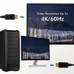 Logilink DisplayPort kaabel M/M, 4K/60Hz, 3m, must