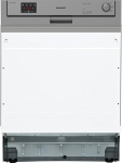 Sharp QW-HX12S47ES-DE Dishwasher Partially Integrated 60cm, Stainless Steel