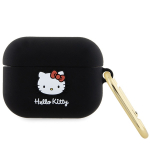 Hello Kitty HKAP3DKHSK Airpods Pro kate czarny/must Silikoonist 3D Kitty Head
