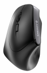 Cherry MW 4500 vasakpoolne ergonoomiline juhtmevaba hiir, must (MS-187-L)