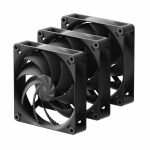 HAVN H14 kotelotuuletin 140 x 30 mm, must, 3 tkki (HVN-FS-H1430-02-TRI)