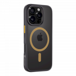 Tactical MagForce Hyperstealth 2.0 mbris iPhone'ile 16 Pro / must/kollane