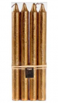PROVENCE Table Candle Bronze 2.1x23.5cm 4pcs