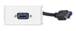 Vivolink Outlet Panel USB 3.0 (A-A) .