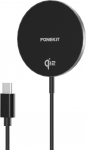 FoneKit WP-15Q2 juhtmeta Qi2 laadimisaluse magnetiga, must (932995)