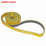 SportVida Fitness AND amp; GYM Expander Rubber training Power band 2080 * 15 * 4,5 MM (8-12kg) Yellow