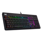 THERMALTAKE Mnguklaviatuur eSports Level 20 GT RGB Black Cherry MX Silver