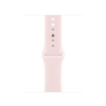 APPLE 42 mm Pehme roosa Sport-rihm - S/M