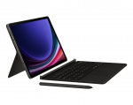 SAMSUNG EF-DX725UBE raamatukatte klaviatuur Galaxy Tab S9 / S9 FE jaoks
