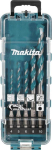 Makita UNIVERSAALRINGA DRILL-TERA SET 1/4 AND quot; HEX /5tk.