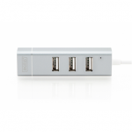 Digitus | USB Type-C 3-Port Hub + Fast Ethernet LAN Adapter | DA-70253