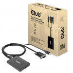CLUB 3D Club3D Adapter VGA + USB-A HDMI 0,6m St/Bu retselli