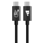 Fuj:tech USB4 v2 240W / 80 Gbps -kaapeli, 1m (USB4v2 80G 1m black)