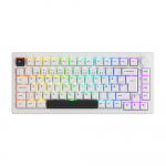 Akko gear 5075B Plus-S musta-valge roosipuidu RGB mnguklaviatuur (6925758632966)