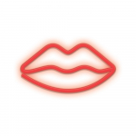 Forever Light FLNEO8 LIPS Neon LED Sighboard