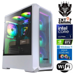 INTOP AQUA Ultra 7 265KF 64GB DDR5 500SSD M.2 NVME RTX5050 8GB WiFi WIN11