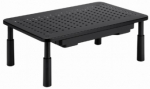Gembird Monitoori statv Adjustable Monitor Stand with Drawer