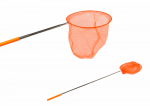 LEAN Toys Butterfly Net Insect Folding Telescopic 85 cm Orange