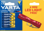 Varta Pikaajaline toide AA/AAA + mini-LED-taskualugEstonian: Pikaajaline toide AA/AAA + mini-LED-taskualug