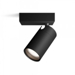 PHILIPS LED valgustiku IDRIS, IP44, 1xGU10, maksimum 1x5W, must, 8.3x11x10cm