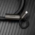 USAMS Adapter U22 USB-C - HDMI 4K HD15cm must/black SJ282HD01 (US-SJ282)