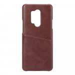ONSALA Mobile Cover Brown with Cardpocket Oneplus 8 Pro
