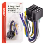 Amio Integreeritud tised naistevahelised ISO pistik ISO CCA 13PIN 5A 12V -04441