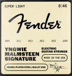 Fender Yngwie Malmsteen kitarakellad, nikliteeritud teras, bullet-pea .008-.046 (073-3250-600)
