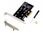 MicroConnect PCIe x4 M.2 B AND M Key NVMe SSD Adapter No driver is