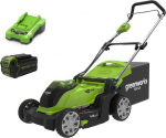 Cordless lawn mower Greenworks G40LM41K4