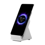 Xiaomi 80W adaptiivne juhtmeta laadimisalus nutitelefonile valge AC siseruumides