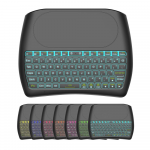 Fusion D8 wireless mini keyboard For PC | PS4 | XBOX | Smart TV | Android + touchpad black (with RGB backlight)