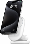 BELKIN BoostCharge 2in1 magnetiline koksiitav laadija, valge (WIZ028VFWH)