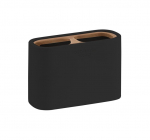 NINFEA TOOTHBRUSH HOLDER MATT BLACK