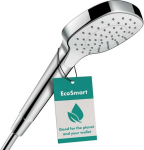 Hansgrohe Croma E Hand Shower 110 1jet EcoSmart White/Chrome