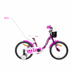 Children's bicycle TABOU Miss ST, 12" purple-white