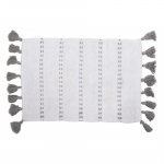 5five Bathmat Pompons Grey 50x75cm