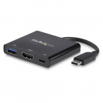 StarTech.com USB-C mitteport adapteriga HDMI - USB 3.0 port - 60W PD - mustTranslation: USB-C mitteport adapteriga HDMI - USB 3.0 port - 60W PD - must (Note: "mitteport" is not a standard term in Estonian, so it might not be the best choice. A more a ...