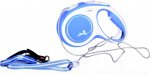 Flexi automatic leash New Comfort M rope 5 m color blue.